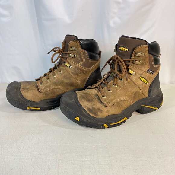 7.5 EE Men's KEEN Utility Mt. Vernon 6'' Waterproof Soft Toe Work Boot - 1014600 - Picture 3 of 14